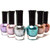 Kleancolor 6 Nail Polish Metallic Color Rose Lilac Silver Teal Penny Sand Lacquer Manicure KCNEWMT01 Free ZipBag Kleancolor 6 Nail Polish Metallic Color Rose Lilac Silver Teal Penny Sand Lacquer Manicure KCNEWMT01 Free ZipBag