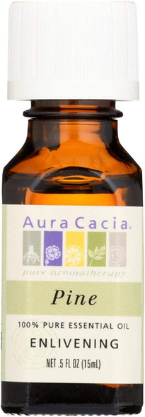 Aura Cacia Essential Oil,Pine, .5 Fz