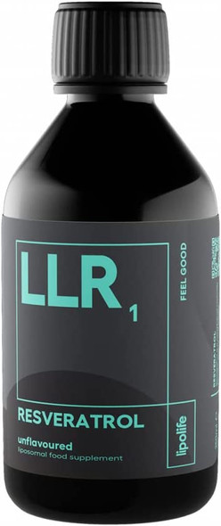 LLR1  liposomal Resveratrol  240ml lipolife  Advanced Nutrient delivery