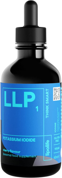 LLP1  Liposomal Potassium Iodide  60ml Cherry Flavour  lipolife