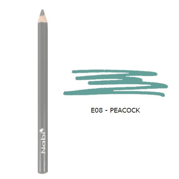 6 Pack Nabi Cosmetics Eye Pencil  Peacock