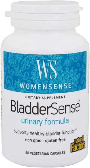 Natural Factors Womensense BladderSense 90 Vegetarian Capsules