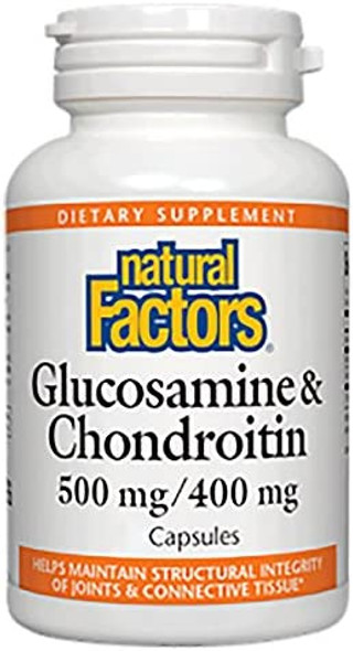 Natural Factors  Glucosamine  Chondroitin Supports Joint Mobility 60 Capsules