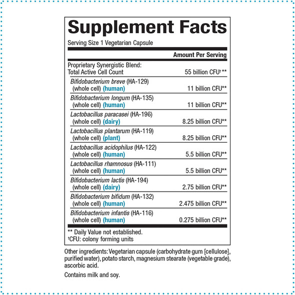 Natural Factors Ultimate Probiotic Critical Care Supplement to Support Digestive Health 55 Billion CFU 30 capsules 30 servings