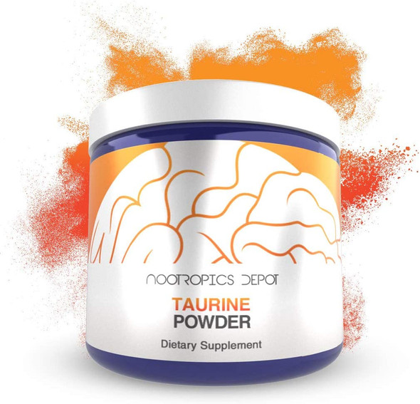 Taurine Powder  250 Grams  Amino Acid Supplement  Supports Healthy Metabolic Function Cardiovascular Health and Healthy Stress Levels