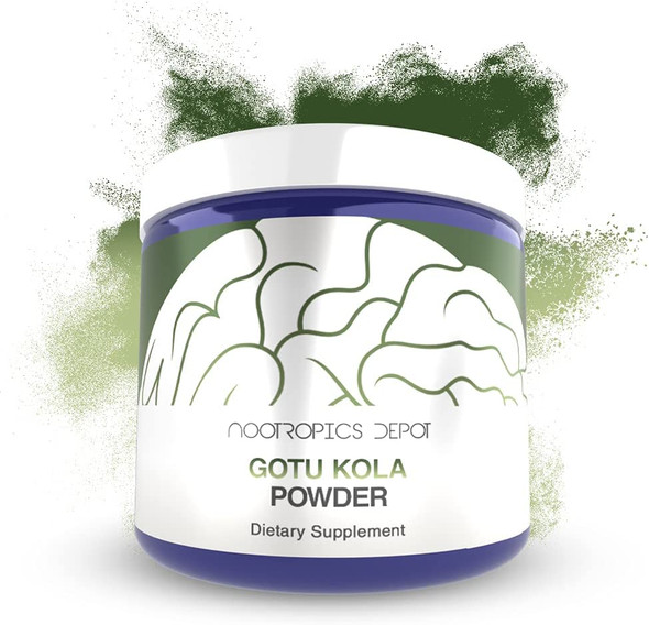 Gotu Kola Extract Powder  30 Grams  Centella asiatica  3545 Triterpenes  Supports Healthy Stress Levels  Promotes Memory Enhancement