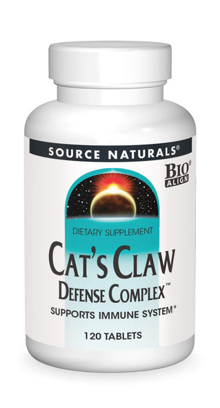 Source Naturals Cat'S Claw Defense Complex - Supports Immune System - 120 Tablets