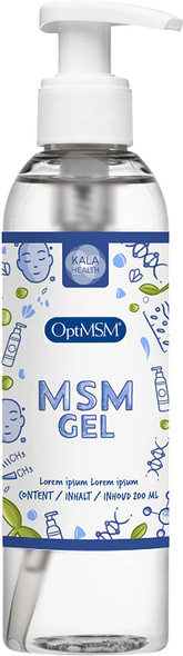 Opti MSM Skin and Facial Gel Lotion  The 1 MSM Gel for Quickly Soothing Joints and Muscles and Improving Skin Condition Achieves Soft Smooth Healthy Skin