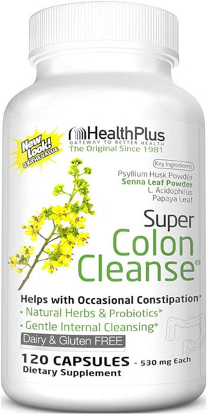 Super Colon Cleanse 500Mg 120 Capsules