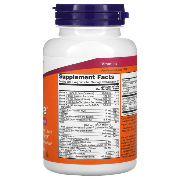 Now Foods, True Balance, Multi Vitamin & Mineral, 120 Capsules