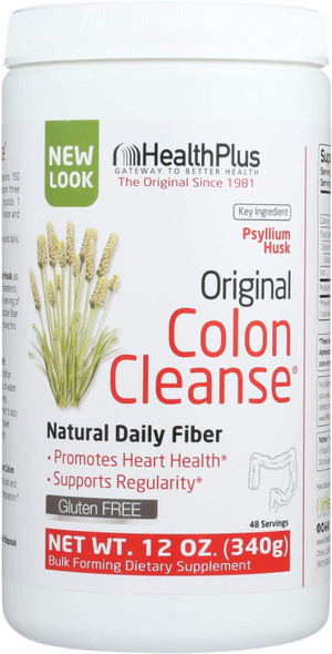 Health Plus Regular Colon Cleanse Powder 12 Ounce  3 per case.