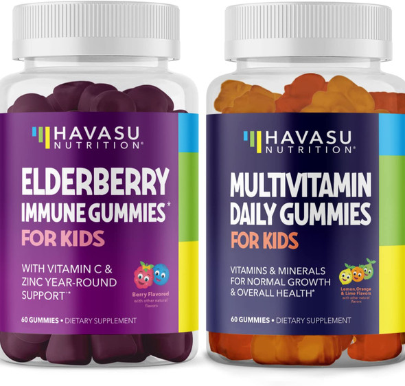 Kids Vitamins Immune  Multivitamin Bundle