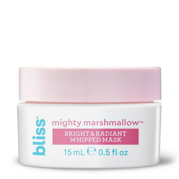 Mighty Marshmallow Brightening Face Mask Mini Bright  Radiant Whipped Face Mask