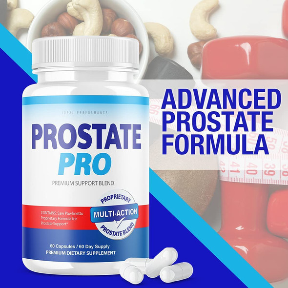 2 Pack Prostate Pro Supplement for Men Advanced Prostate Health Support Pills 120 Capsules