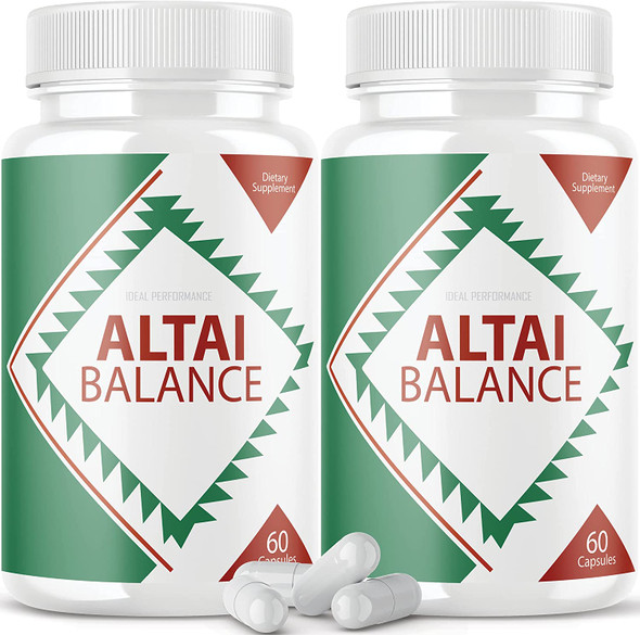 Official Altai Balance Support Formula Pills Supplement 2 Pack