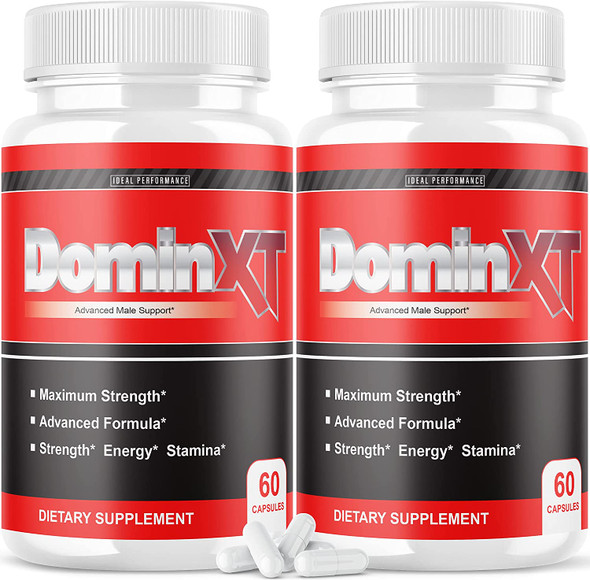 2 Pack Dominxt Muscle Formula Pills Advance Booster Supplement XT Builder 120 Capsules