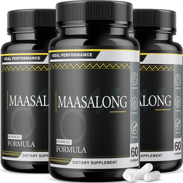 3 Pack Maasalong Advanced Formula Masalong 180 Capsules