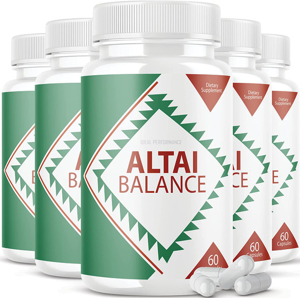 Official Altai Balance Support Formula Pills Supplement 5 Pack