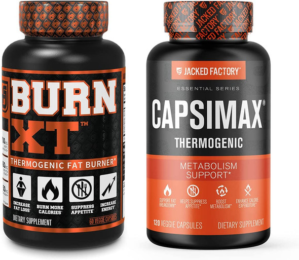 Burn XT Fat Burner  Capsimax Thermogenic