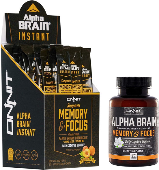 Alpha Brain® - 30 Capsules (15 Servings)