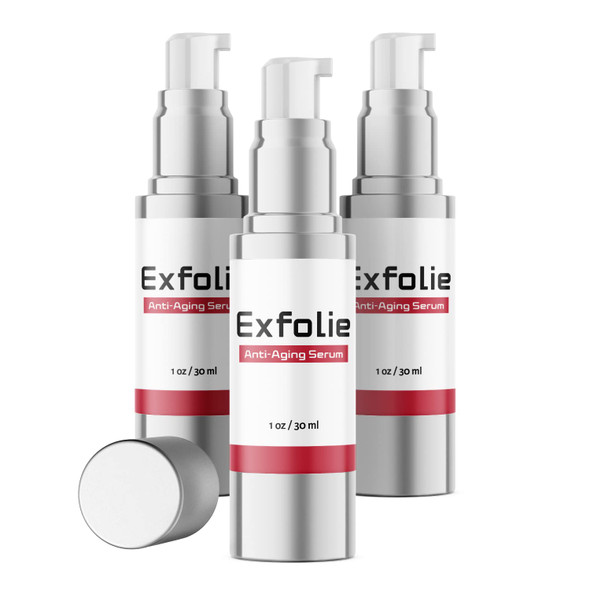 Exfolie Anti Aging Skin Serum 3 Pack