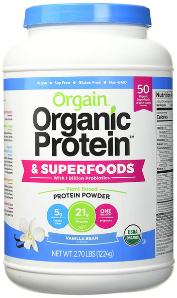 Orgain Organic Protein And Super Foods 2.70 Pound