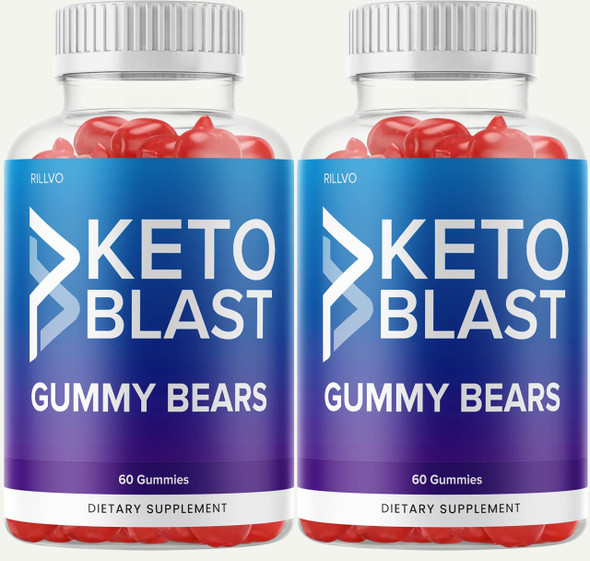 2 Pack Keto Blast Gummies Advanced Ketogenic Formula 120 Gummies