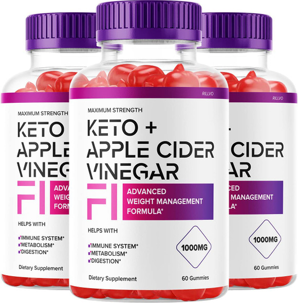 3 Pack F1 Keto Gummies Keto ACV Gummies Apple Cider Vinegar F1 ACV Gummies 180 Gummies