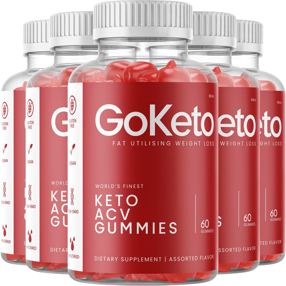 5 Pack Go Ketos Gummies GoKetos 300 Gummies