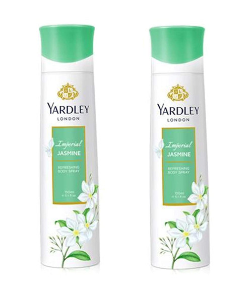 Yardley London Jasmine Deodorant For Women 150ML Pack of 2