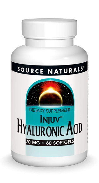 Source Naturals Hyaluronic Acid Injuv 70mg - 60 Capsules