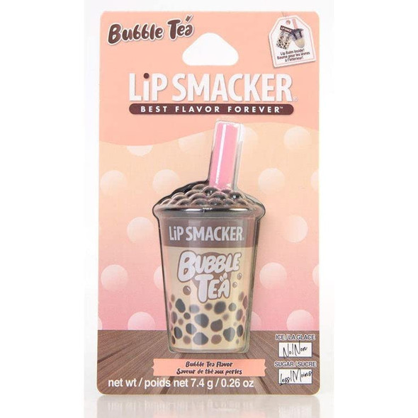 Lip Smacker Bubble Tea Cup Lip Balm 1 Tube 0.26 Ounce