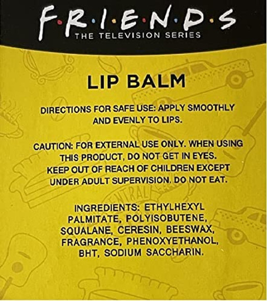 Friends The TV Series Lip Balm .14oz Strawberry Frappe