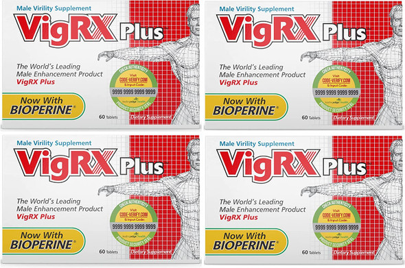 VigRX Plus Daily Supplement Tablets 4