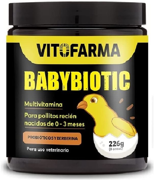 VITOFARMA VITAMINA EN POLVO para POLLITOS  BABYBIOTIC 226g