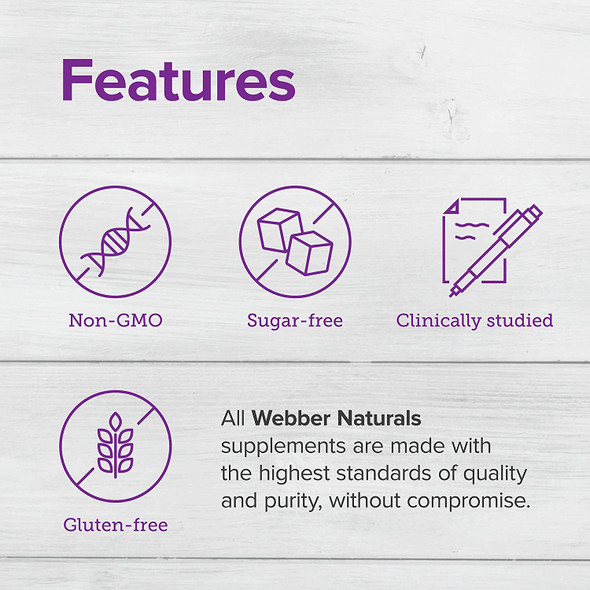 Webber Naturals Collagen30 AntiWrinkle 2500mg of Bioactive Collagen Peptides Per Serving 180 Tablets Helps Reduce Deep Wrinkles Fine Lines  Stimulates Skin Cells Non GMO Dairy  Gluten Free