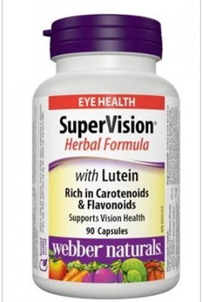 Webber Naturals Supervision Herbal Formula with Lutein 90 caps