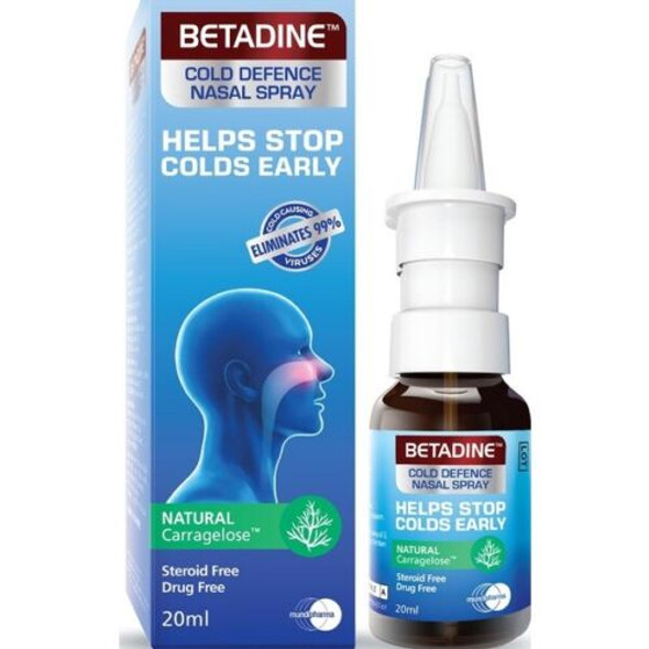 Betadine Cold Defence Nasal Spray  20 ml