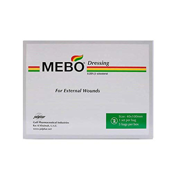 Mebo Wound Dressing 40 X 100 mm 5's