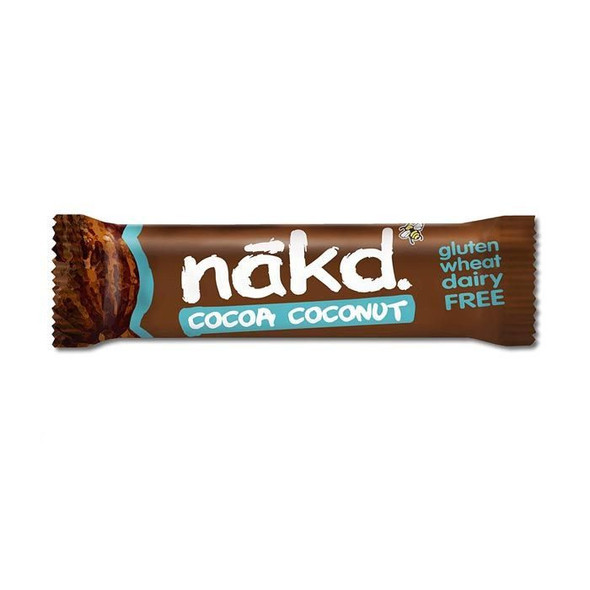 Nakd Cocoa Coconut Bar 35 g 18 Count