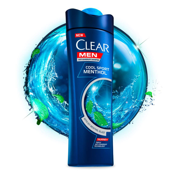 Clear Cool Sport Menthol Anti-Dandruff Shampoo 400 mL