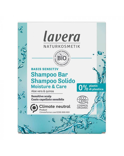 Lavera Basis Sensitiv Hair Shampoo Bar 50 g
