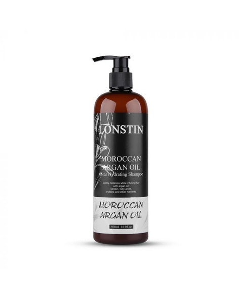 Lonstin Moroccan Argan Oil Clear Hydrating Shampoo 500 mL