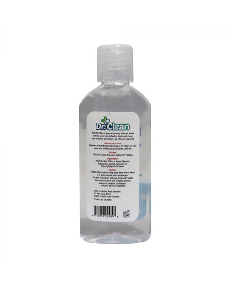 Dr. Clean Hand Sanitizer Cool Water Gel 80 mL