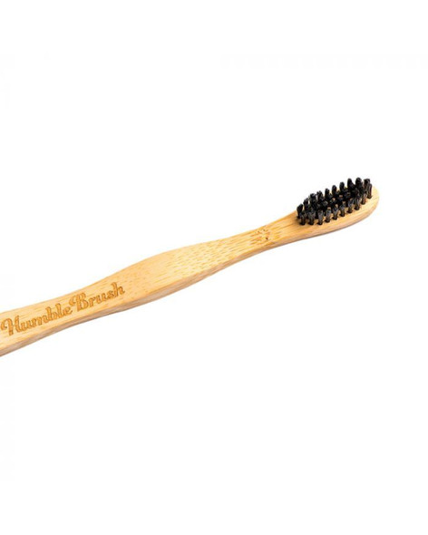 The Humble Co Toothbrush Adult Charcoal Soft Black 89