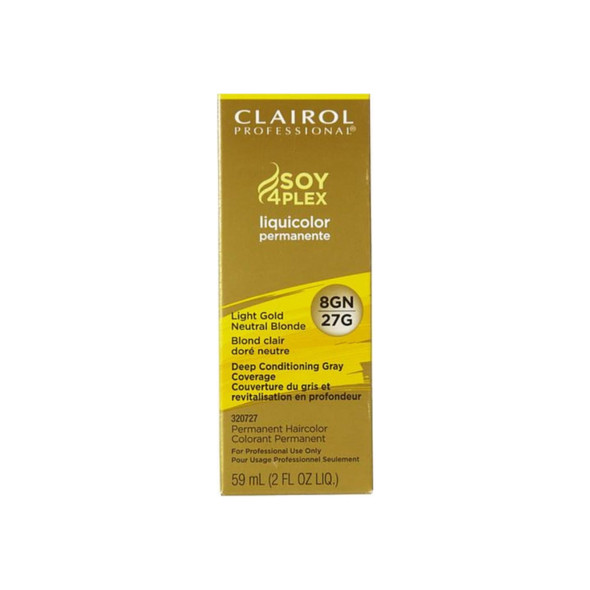 Clairol Professional  Liquicolor 8GN/27G Light Golden Neutral Blonde, 2 oz