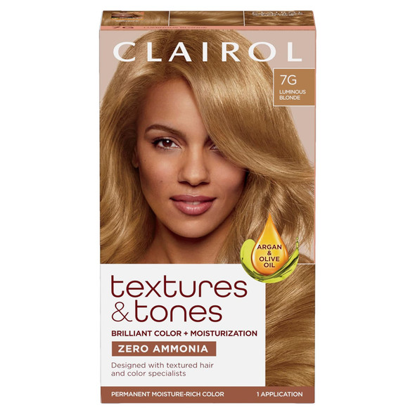 Clairol Textures & Tones 7G Lightest Blonde, 1 Oz