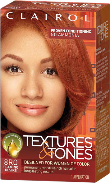 Clairol Textures & Tones 8Ro Flaming Desire, 1 Ea