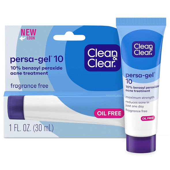 Clean & Clear Persa-Gel 10 Maximum Strength 1 Oz