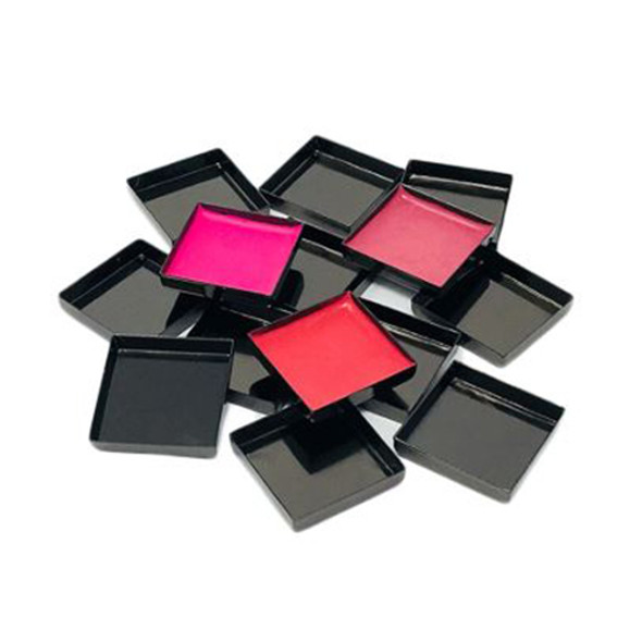 Glossy Black Square Empty Makeup Pans
20 pieces